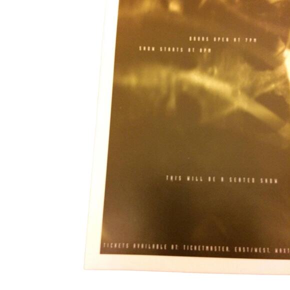 TORI AMOS & A Man Called E 1992 Beacham Theater Concert Poster RARE! 11x17 - Picture 7 of 11